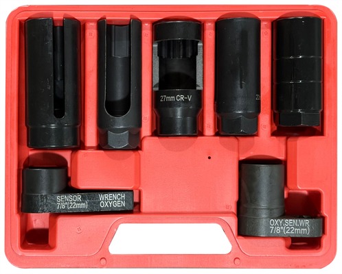 Sada nástrčných hlavic na senzory MECHANIC WRENCH SET 4, 7 ks