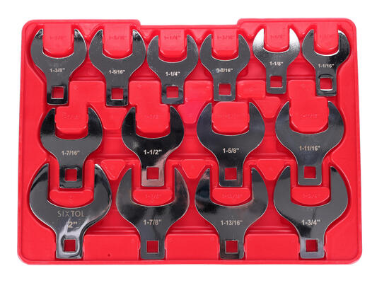 Sada vyměnitelných stranových klíčů MECHANIC WRENCH SET 5, 1/2", 14 ks