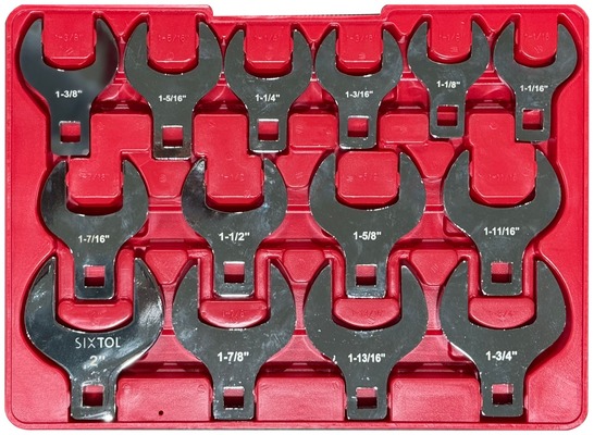 Sada vyměnitelných stranových klíčů MECHANIC WRENCH SET 5, 1/2", 14 ks
