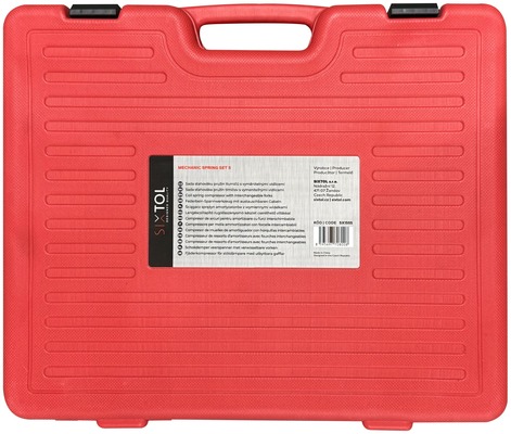 Sada stahováku pružin tlumičů s vyměnitelnými vidlicemi MECHANIC SPRING SET 5