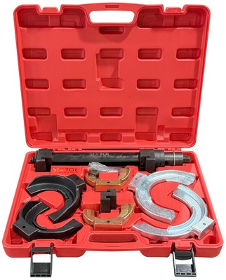 Sada stahováku pružin tlumičů s vyměnitelnými vidlicemi MECHANIC SPRING SET 5