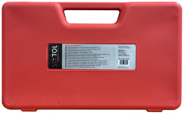 Sada stlačováku pro montáž a demontáž ventilů MECHANIC SPRING SET 6, 10 ks