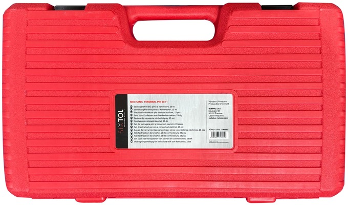 Sada vypichováků pinů a konektorů MECHANIC TERMINAL PIN SET 1, 23 ks