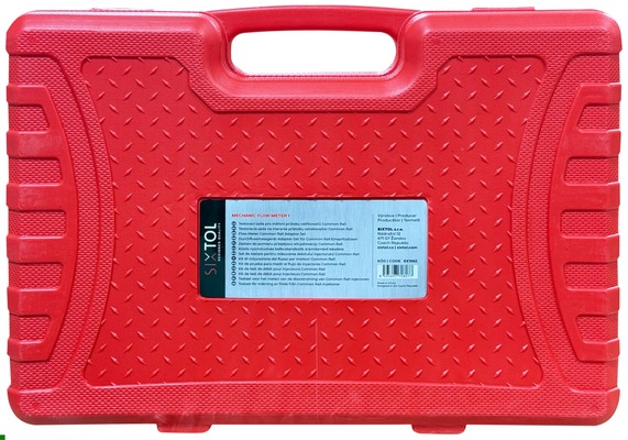 Testovací sada pro měření průtoku vstřikovačů Common Rail MECHANIC FLOW METER 1