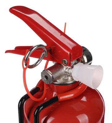 Práškový hasicí přístroj FIRE STOP 1 kg, ABC, celokovový, včetně kovového držáku