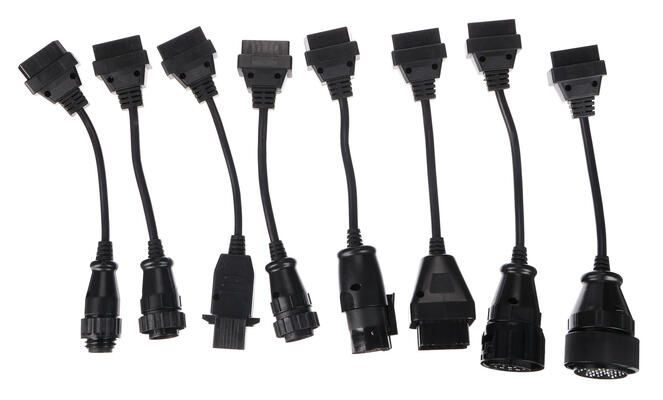 Kompletní sada OBD-II redukcí pro nákladní auta MECHANIC CABLE SET 2, 8ks