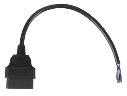OBD-II prodlužovací kabel samice s 16 piny ukončený 30cm kabely MECHANIC CABLE 27
