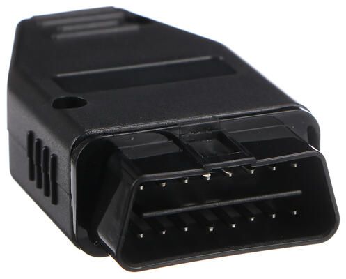 Zástrčka OBD-II s 16 piny pro montáž vlastního kabelu MECHANIC CABLE 29, černá
