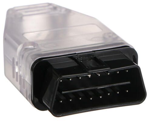 Zástrčka OBD-II s 16 piny pro montáž vlastního kabelu MECHANIC CABLE 30, transparentní