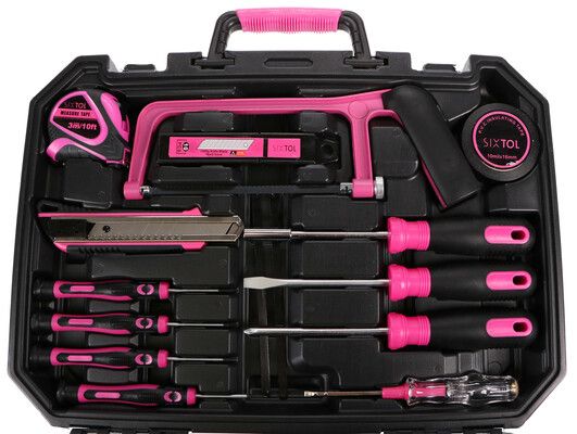 Sada nářadí HOME PINK 128