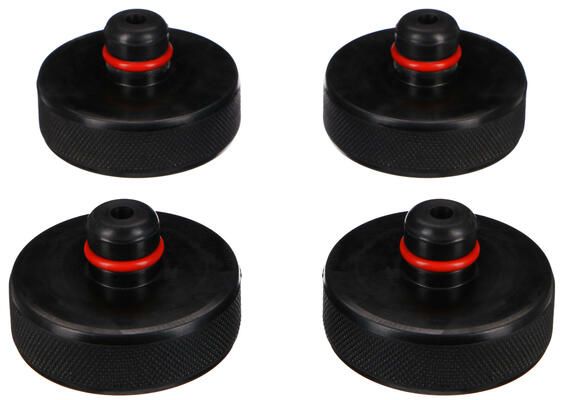 Sada gumových podložek pro hever JACK PAD SET 4T pro vozy Tesla, 4ks