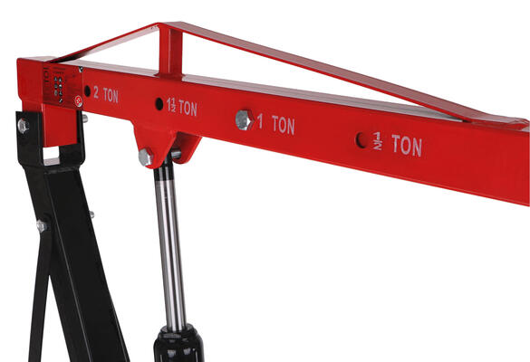 Dílenský hydraulický jeřáb MECHANIC CRANE 2T, 78kg, 230cm, "Žirafa"