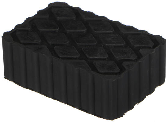 Gumová podložka pro zvedák automobilů JACK PAD 17, 120x80x40 mm