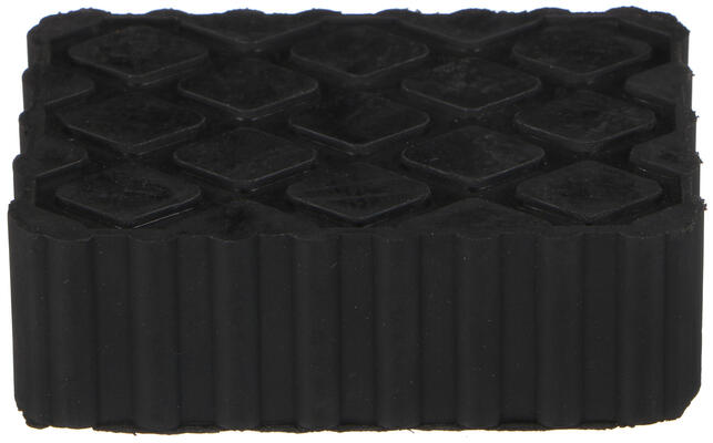 Gumová podložka pro zvedák automobilů JACK PAD 17, 120x80x40 mm