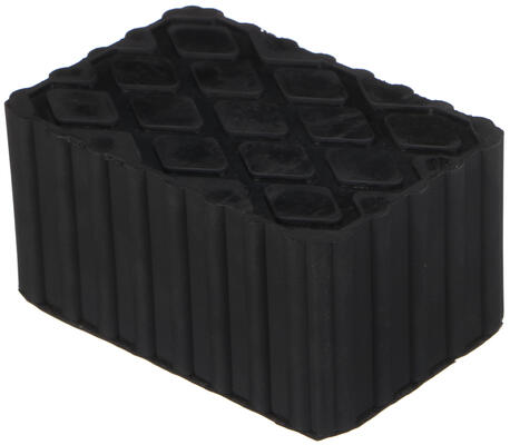 Gumová podložka pro zvedák automobilů JACK PAD 18, 120x80x60 mm