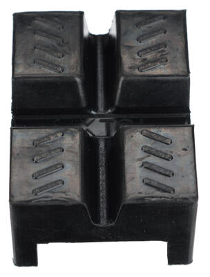 Gumová podložka pro podstavec pod auto skládací MECHANIC CAR STAND, 83x62x40 mm