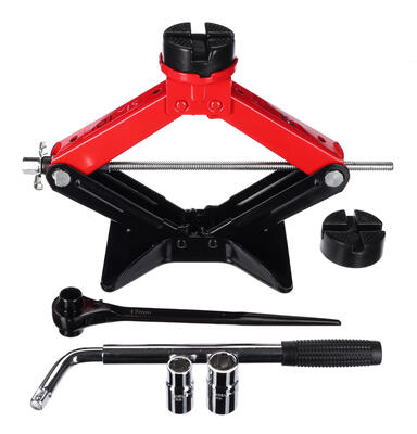 Nůžkový zvedák s ráčnou SX SCISSOR JACK WIDE PAD 2,5T