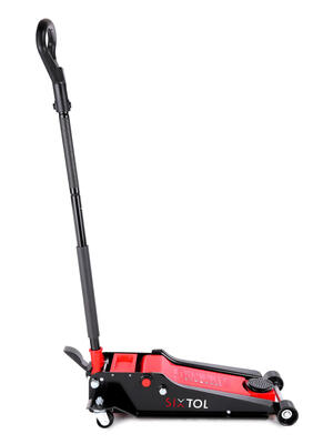 Pojízdný hydraulický zvedák heavy-duty 4T nízkoprofilový, s pedálem SX JACK PEDAL 4T BLACK