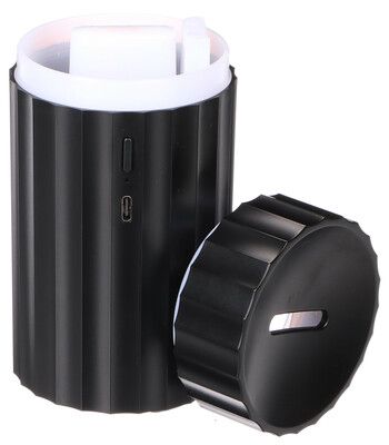 Aroma difuzer Car Flame do auta černý 100ml, USB-C, do držáku na pití
