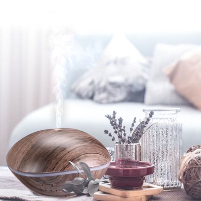 Aroma difuzer Stone šedé dřevo 500ml