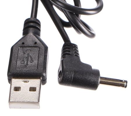 Náhradní napájecí USB kabel DC jack 3,5x1,35mm, pro difuzéry Flower a Ball