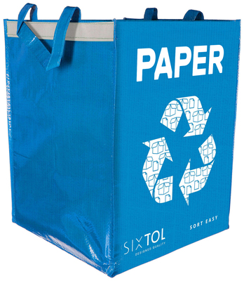 Tašky na tříděný odpad SORT EASY 3 BASIC EN, 30x30x40 cm, 3 x 36 l, 3 ks