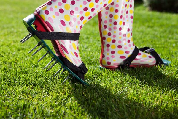 Provzdušňovač trávníku na obuv GRASS AIR