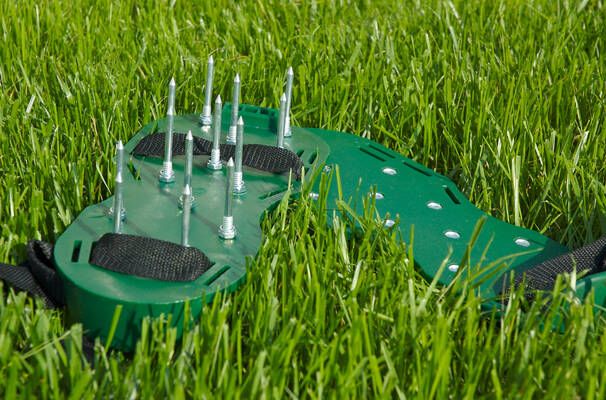 Provzdušňovač trávníku na obuv GRASS AIR