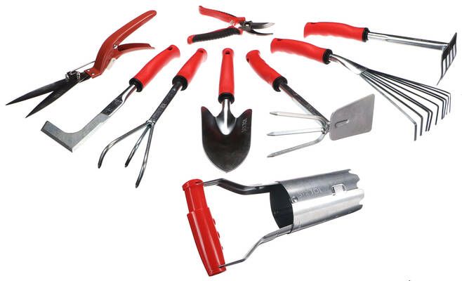 Sada zahradního nářadí GARDEN SET 9 - bez krabice