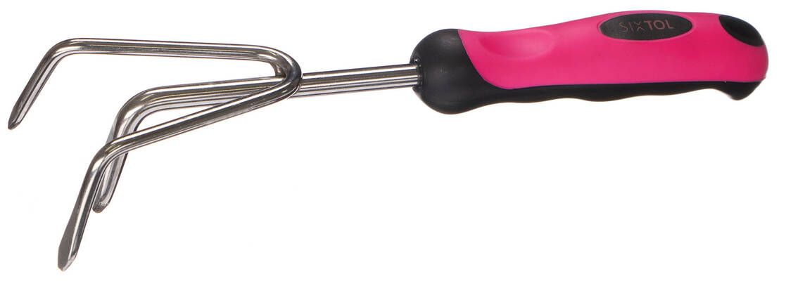 Ruční kultivátor GARDEN PINK ONE, nerez, 28cm