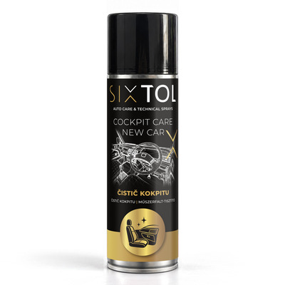 Čistič kokpitu s vůní nového vozu COCKPIT CARE NEW CAR, 300 ml