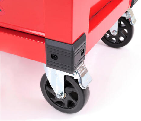 Dílenský vozík na nářadí MECHANIC TROLLEY KEVIN RED, 7 šuplíků