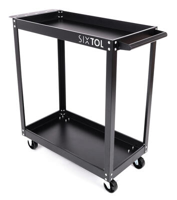 Dílenský vozík na nářadí MECHANIC TROLLEY ROGER BASIC, 2 police