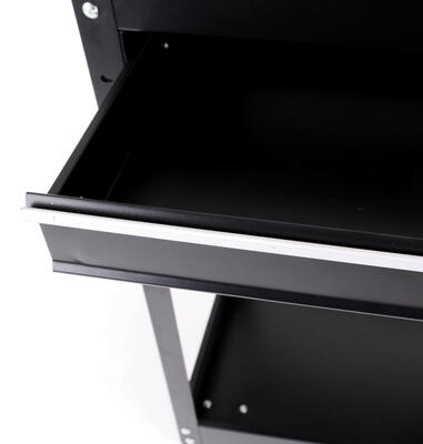 Dílenský vozík na nářadí MECHANIC TROLLEY ROGER DRAWER, 3 police + 1 šuplík