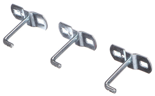 Sada háčků pro dílenský vozík MECHANIC TROLLEY, 20 ks