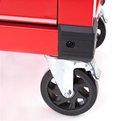 Dílenský vozík na nářadí MECHANIC TROLLEY KEVIN RED 182, 7 šuplíků, 182 ks nářadí