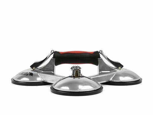 Přísavka na sklo a obklady, hliníková 3x125mm