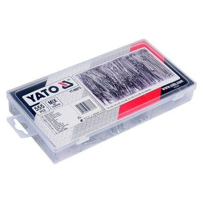 Závlačky sada 555ks, R-01 - R-06