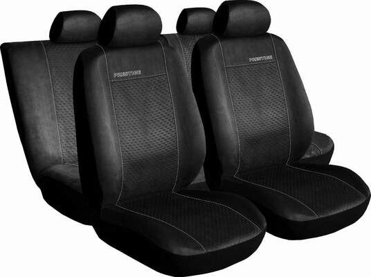 Autopotahy ALCANTARA černé UNI