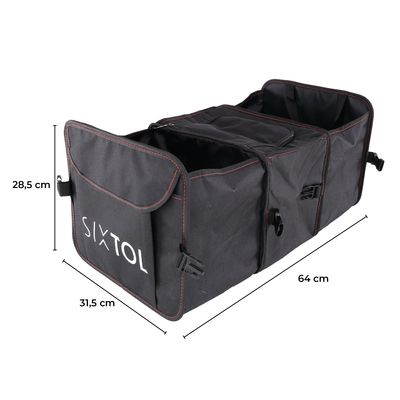 Organizér do kufru auta CAR COMPACT 5 THERMO, 5 přihrádek, termotaška, skládací