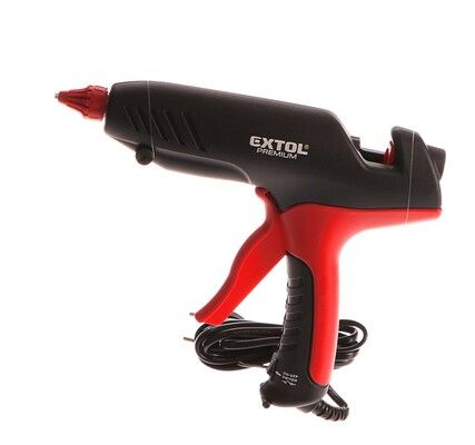 Pištoľ tavná lepiaca, 100W, 11mm, EXTOL PREMIUM, GG 100 PTC, 8899004