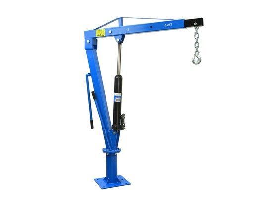 Hydraulický dílenský jeřáb otočný 1T