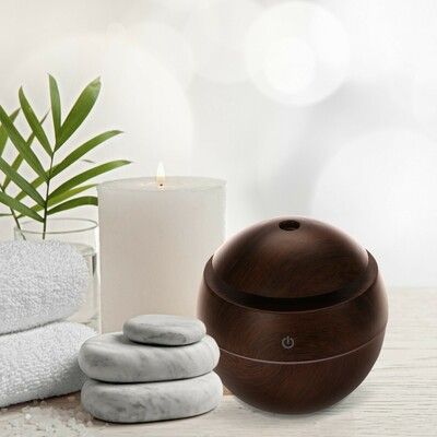 Aroma difuzer Ball tmavé dřevo 130ml