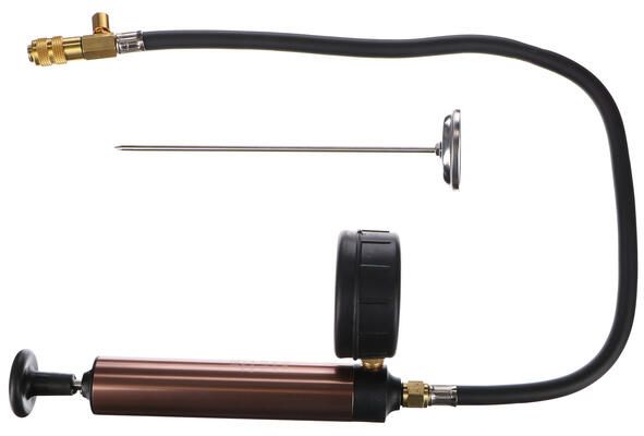 Sada pro testování chladícího systému MECHANIC COOLING TESTER 18, 0-2,5bar, 18ks