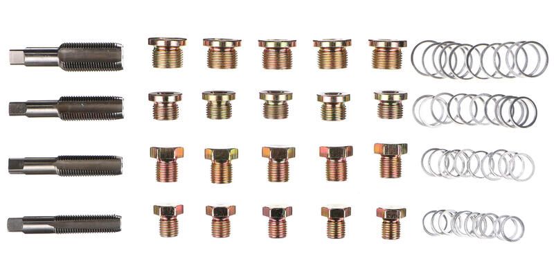 Sada na opravu závitů olejových van MECHANIC OIL PAN SET 64, 64ks