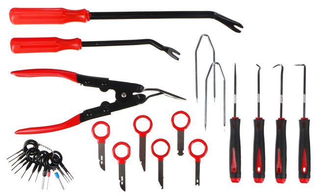 Multifunkční sada k demontáži čalounění a interiéru MECHANIC TRIM SET 38, 38ks