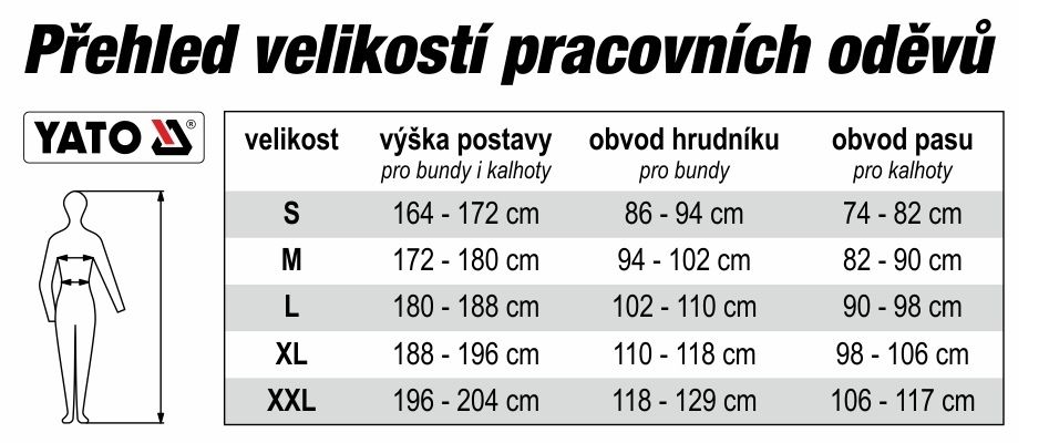 Pracovní kalhoty laclové DUERO vel. L