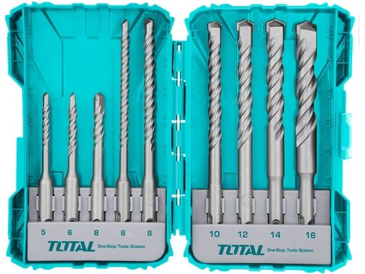 Vrtáky, sada 9ks, SDS Plus, industrial, SDS Plus
