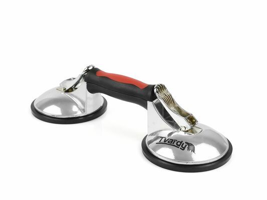 Přísavka na sklo a obklady, hliníková 2x125mm