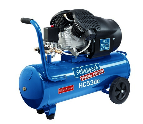 Kompresor olejový dvoupístový HC 53 dc, 2200W, Scheppach